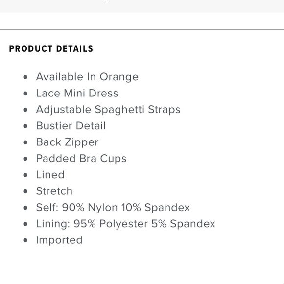 Orange Lace Fashionnova Dress - Picture 12 of 12